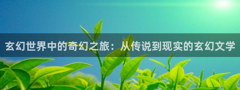 同人小说有哪些：玄幻世界中的奇幻之旅：从传说到现实的玄幻文学